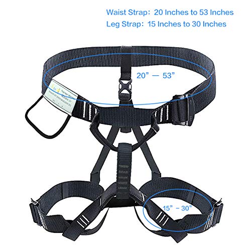 Heejo Climbing Harness Professional Mountaineering Rock Climbing Harness,Rappelling Safety Harness - Work Safety Belt