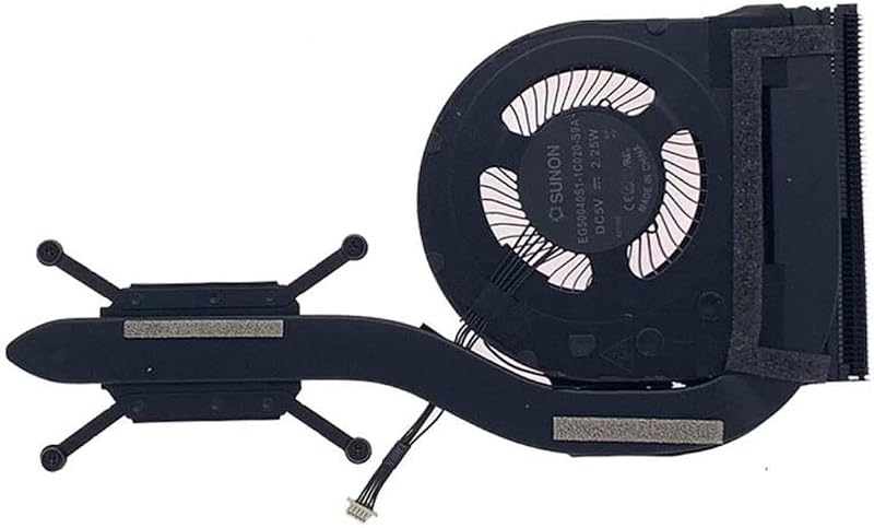 Fleshy Leaf CPU Cooling Fan Heatsink for Lenovo ThinkPad X390 X395 X13 2020 FRU