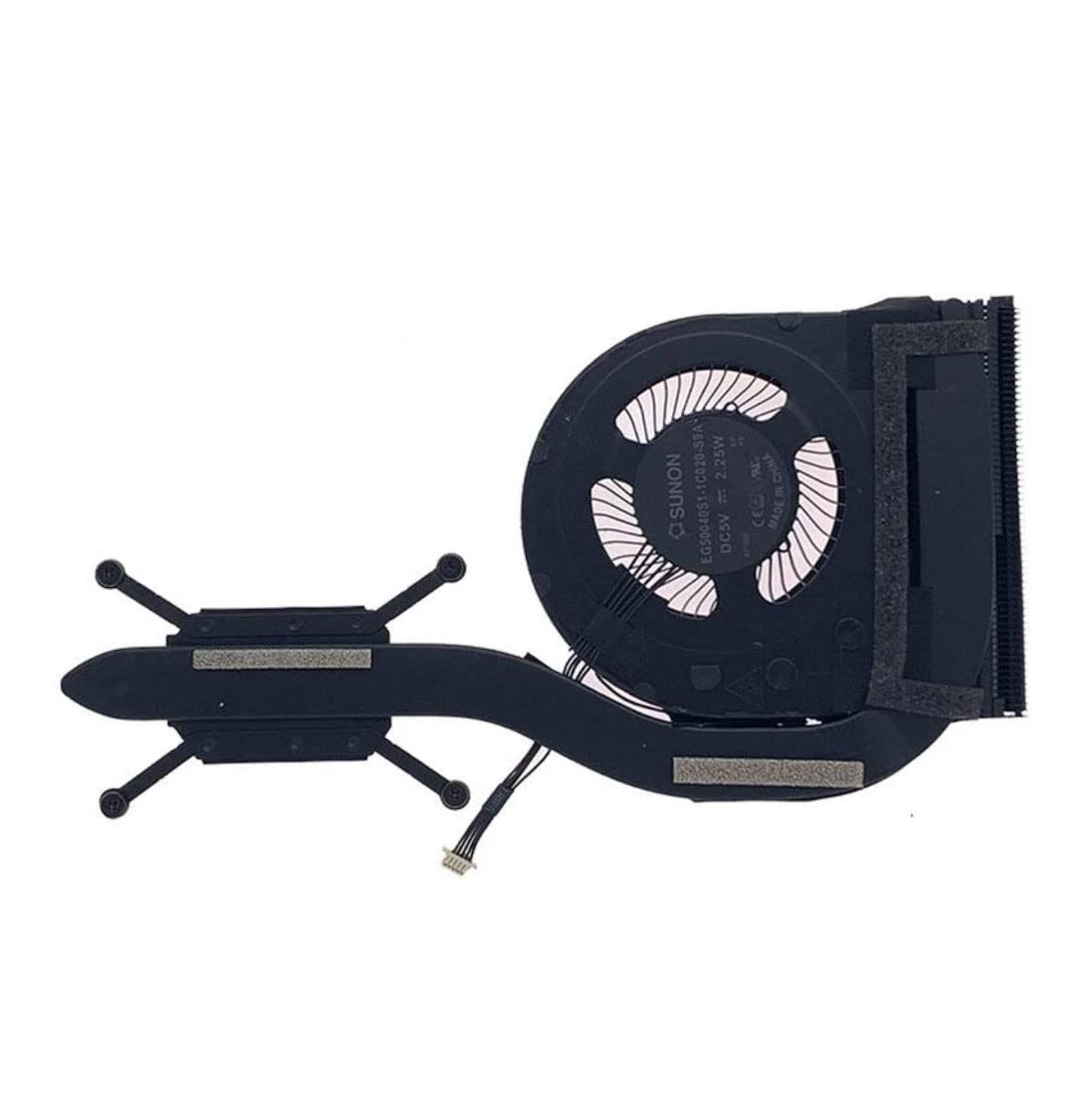 Fleshy Leaf CPU Cooling Fan Heatsink Replacement for Lenovo ThinkPad X390 X395 X13(2020 Models) Series 5H40W36667 01AW747 01AW748 01AW746