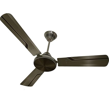 Buy Standard Robusta 1200mm Ceiling Fan Black Nickle Brushed