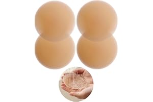 Grace Form Nipple Covers for Women 2 Pairs Silicone Reusable Washable Breast Pasties Nipple Pasties Adhesive Bra
