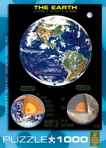 EuroGraphics The Earth 1000 Piece Puzzle