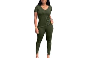 PINSV Lounge Sets for Women 2 Piece Summer Casual Jogger Workout Outfits Short Tops Long Pant Sweat suit leggings set