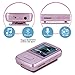 AGPtEK G05S 8GB Clip Bluetooth MP3 Player, Lossless Sound,Supports up to 64GB, Pink