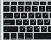 Hebrew Keyboard Stickers Lettering on Transparent & Non Transparent (Opaque) Background for Windows & Mac Keyboards (White-Small-Transparent)