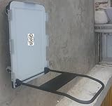 Gripon Premium Quality Single Platform Trolley Completely Foldable with 200 Kgs Capacity with Solid wheel
