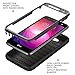 LG Fiesta 2 Case/LG Fiesta Case/LG X Charge Case/LG X Power 2 Case/LG K10 Power Case,KASEMI [Rugged Defender Series] Heavy Duty Protection Dual Layer Hybrid Case - Black