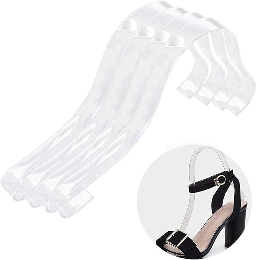 clear acrylic sandals