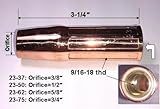 WeldingCity 5 Gas Nozzles 23-62 5/8