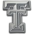 Elektroplate Texas Tech University Red Raider, Premium Chrome Plated Metal, Car Truck Motorcycle Emblem