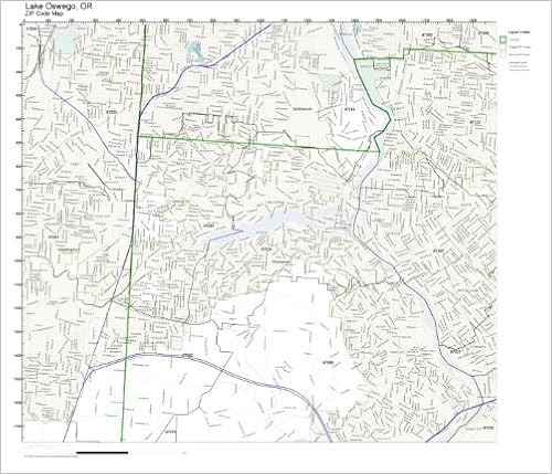 Lake Oswego Zip Code Map Zip Code Wall Map Of Lake Oswego, Or Zip Code Map Laminated: Amazon.com:  Office Products