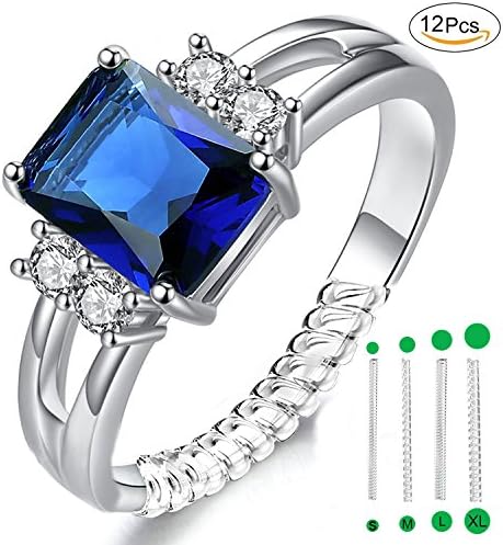 Ring Guards for Women Loose Rings - Ring Size Adjuster for Men or Women 12 PCS in 4 Sizes by Yihata
