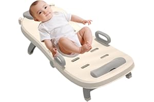 Hair Washing Seat,Adjustable Lying Bath Chair for Shampoo | Portable Shampoo Recliner, Foldable Head Hair Rinser for Home Use