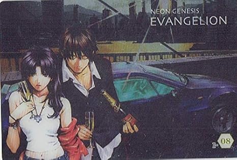 Amazon 新世紀エヴァンゲリオン 葛城ミサト 加持リョウジ ｉ 08 ウエハース トレカ 通販