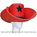Giant RED Foam Cowboy Western Novelty Hat
