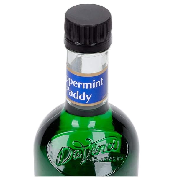 DAVINCI GOURMET SUGAR FREE PEPPERMINT PADDY SYRUP, 750 ML PLASTIC BOTTLE