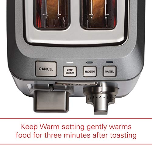 Wolf Gourmet 2Slice ExtraWide Slot Toaster with Shade Selector, Bagel