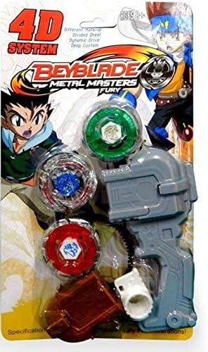 Kids Bazaar Beyblade With Metal Fury 4D System Beyblade Spinning Toy(Color May Vary)