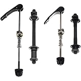 Bike Axle CYSKY Quick Release Skewer Front Rear Bicycle Axle Wheel Hub Fit for Road Bike, Mountain Bike, MTB, BMX (1 Pair)