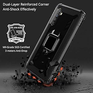 LXHGrwoH Cover Oppo A91, Custodia 360° Full Body Protettiva Morbido TPU Silicone Gel Case Antiurto Protettiva Bumper con… - immagine 3