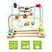 [US CPSC Certified] BATTOP Wooden Bead Roller Coaster First Bead Maze for Kids
