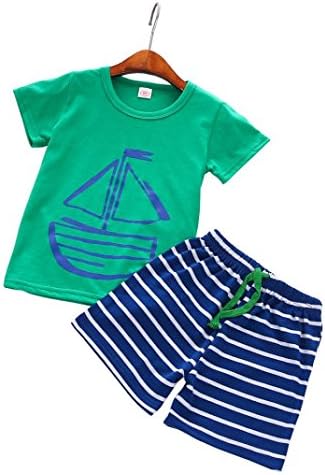 Boys Clothes,Kstare Summer Casual Cartoon T-Shirt +Beach Shorts Pants