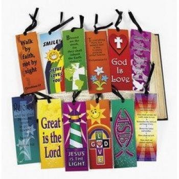 Mega Religious Bookmark Assortment (12 dozen) - Bulk