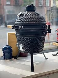 VESSILS 9.8-in W Kamado Charcoal Grill Stand Style