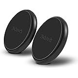 Nekteck Universal Stick on Flat Magnetic Car Mount Phone / Key Holder for iPhone 7 6 6S Plus 5S 5C SE, Samsung Galaxy S6/S7 Edge Plus S5 Note 5 4, LG G5, Pixle/ Pixel XL Nexus 6P 5X, More, 2 Pack