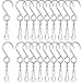 TecUnite 20 Pack Wind Spinner Swivel Hooks Clips for Hanging Wind Spinners Chimes Crystal Twisters Garden Bells Party Supply
