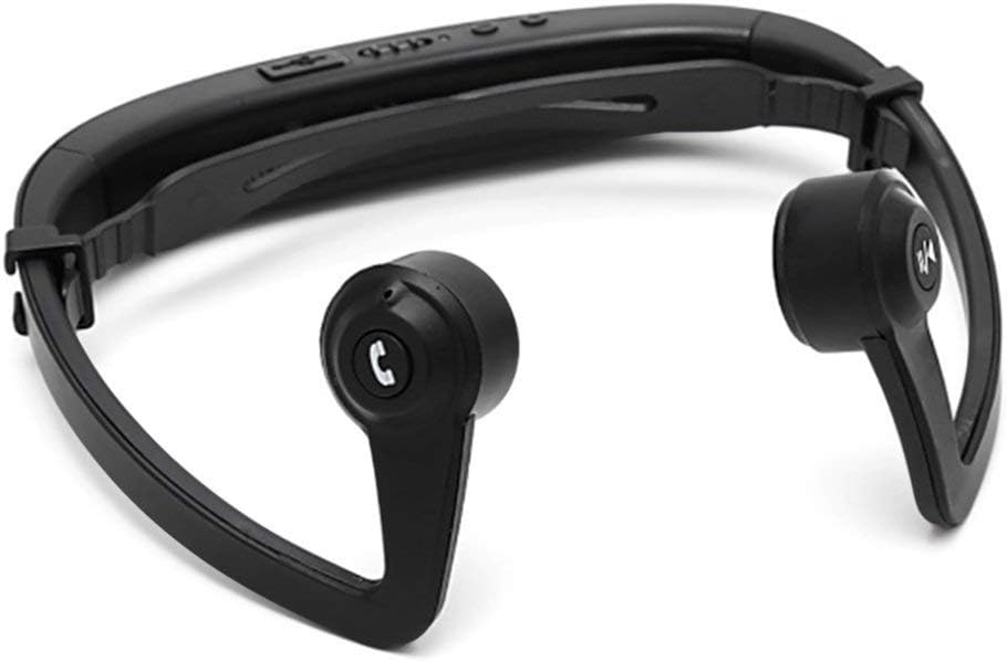 Bone Conduction Headphones, Aitemay Open-Ear Wireless Sports Bluetooth V4.2 Headphone with Mic Waterproof Outdoor Gym Headset for Mobile Phones Wireless Earphone