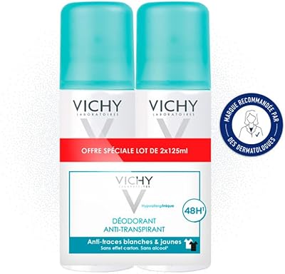 Déodorant Aérosol Anti-Transpirant 48H Peaux Sensibles