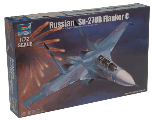 Trumpeter 1/72 Sukhoi Su27UB Flanker C Russian Fighter