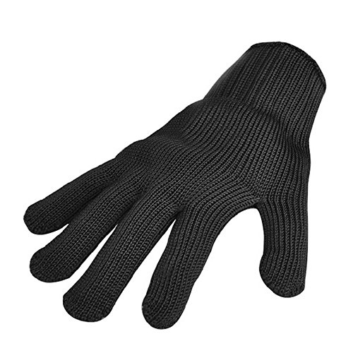 Cut Resistant Work Gloves Protective Gloves (classic black)