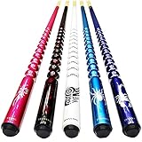 Jian Ying 19 20 21 oz 9 Ball Pool Cue Stick 2-Piece Joint 8Ball Hardwood Canadian Maple Women Billiards Cues Kit