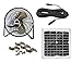 Western Harmonics Solar Powered 10 Watt Fan Kit
