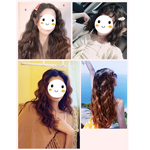 Curling Iron 3 Barrel Hair Waver Iron Black Jumbo Hair Crimper Beach