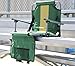 Stansport Tubular Frame Folding Stadium Seat with Arms - Green/Tan (G-8-10)