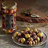 La Tienda Peregrino Brand Gourmet Mixed Olives from Spain (7 oz/200 g drained wt)