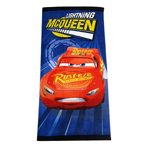 lightning mcqueen bath towel