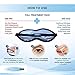 Dry Eye Mask, Warm Moist Heat Eye Compress, Stye Treatment a Premium, Professional Eye Compress, Machine Washable Cover and All Natural Eyelid Wipes.