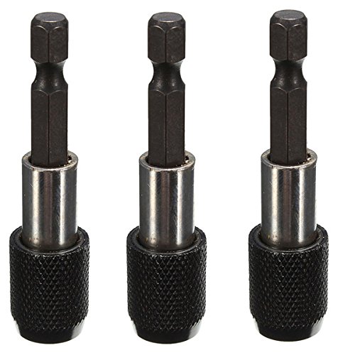 Click Here to See More Images 3PCS/SET Hexagonal shank 1/4