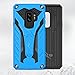 Zizo Static Series Compatible with Samsung Galaxy S9 Plus Case Military Grade Drop Tested with Built in Kickstand Blue Black