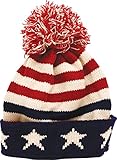 True Gear North Patriotic Pom Beanie USA Flag Colors