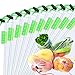 OTAGO 21 Packs Reusable Mesh Produce Bags,Nature-Friendly Washable and See Through with Colorful Drawstring Tare Weight Tags for Shopping,Fruits,Vegetable(3 Sizes-7 Large & 7 Medium & 7 Small)