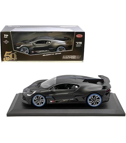 Amazon.com: Bburago 18-11045R Bugatti Divo 1:18 Scale Model car