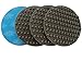 Non-Slip Rug Pads For RUG-ON-CARPET ANTI-SLIP. DESIGNED FOR USE ON MEDIUM PILE CARPET. 8 Pack. Intended To Limit Medium/Large Sized Rugs From Moving On Top Of CARPET. BRAND NEW DESIGN!