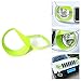 JeCar Jeep Renegade Headlights Cover Interior Accessories for Jeep Renegade 2015 2016 2017(Pack of 2, Light Green)