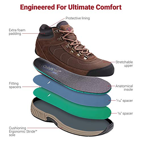 Orthofeet Proven Plantar Fasciitis Foot Pain Relief Boots. Extended