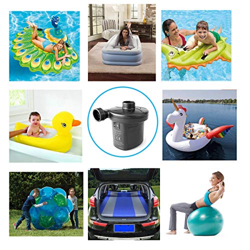 WangYu Battery Powered Inflator Deflator, Electric QuickFill Air